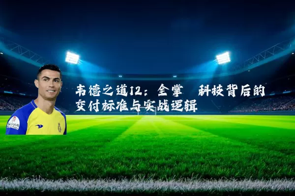 韦德之道12:全掌䨻科技背后的交付标准与实战逻辑